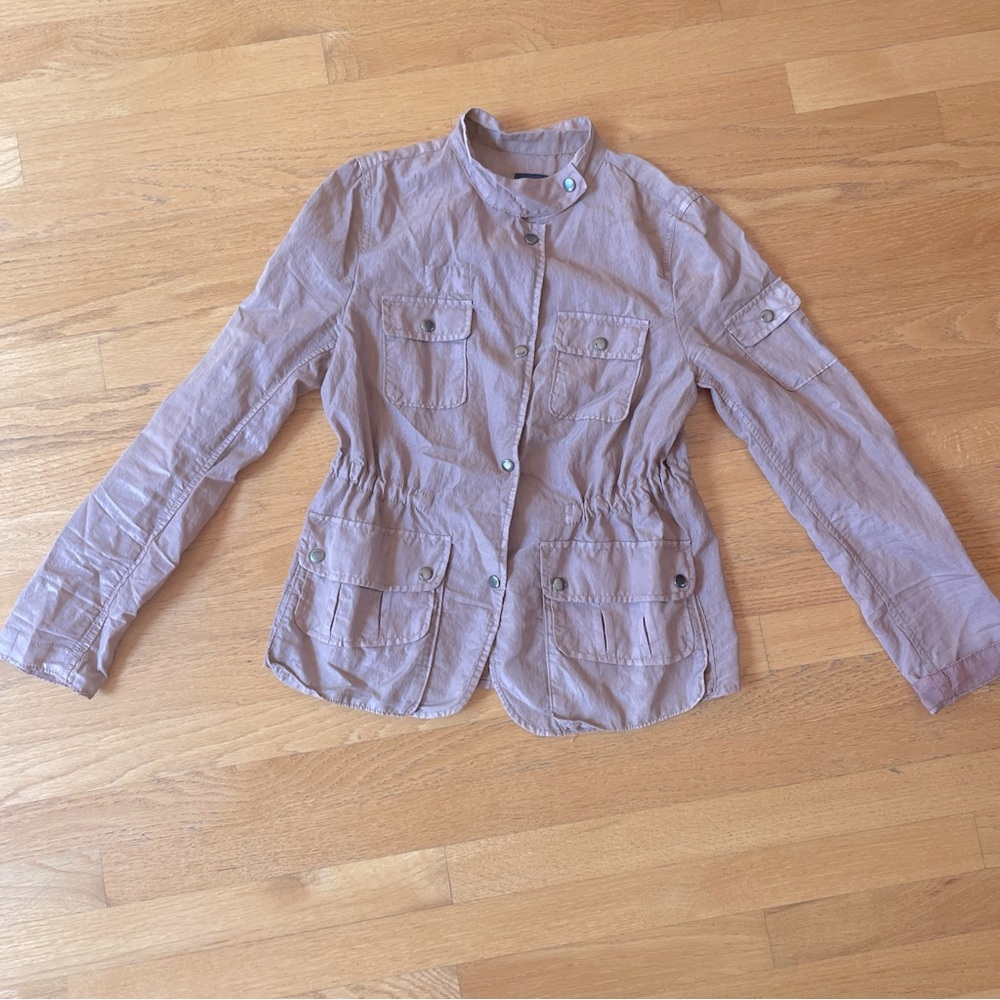 Gap Women’s Size XS Brown Lightweight Jacket With Slight Sheen Accents